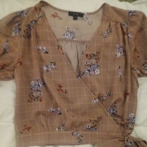 Wrap shirt. FINAL PRICE.